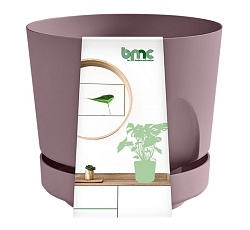 Кашпо "Тренд" (0,8л.) Цв. Пыльная роза (КШ-4102)