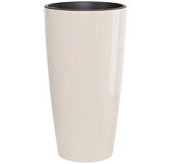 Кашпо "Рондо" 35л (со вставкой 15л) (бежевый)