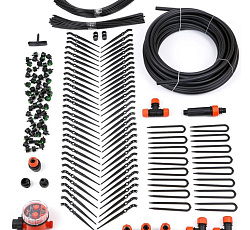 Капельный полив Жук от водопровода на 60 растений (с таймером)