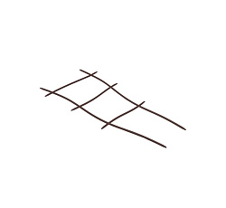 Опора для вьющихся цветов Цв. Мокко (ОЦ-4019)