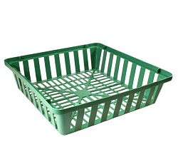 Корзина для луковичных К-01 КВАДРАТНАЯ (29х29х7 см)