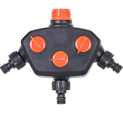 Распределитель для шлангов ЖУК 3х-канальный