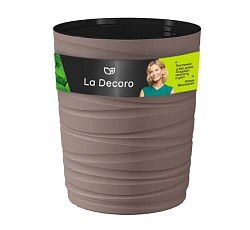 Кашпо "Модерн Медиум" 15Л (h 360) Цв. Мокачино (КШ-9764)