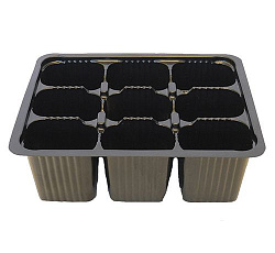 Кассета для рассады 5,5x4 см (9 ячеек)