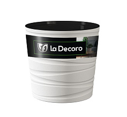 Кашпо "Модерн Мини" 8Л (h 250) Цв. Белый(КШ-9543)