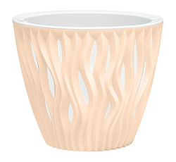 Кашпо "Вдохновение" (1.6л.) Цв. Кремовый (КШ-9267)