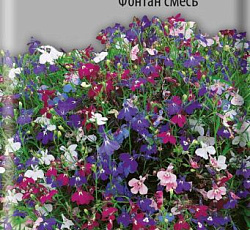 Лобелия Плетистая Фонтан смесь