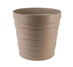 Кашпо "Бархан" с донышком (7,5л) Цв. Мокачино