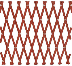 Решетка раздвижная для растений 50х200 см (терракот)